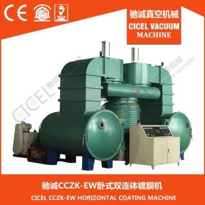 CZ-1800 Double-Chamber Vacuum Coating Machine/Vacuum Plating Machine/ Vertical Coating Machine