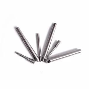 CNC Machining Spare Parts for Small Quantity and High Precision Screw Rod with Quick Delivery