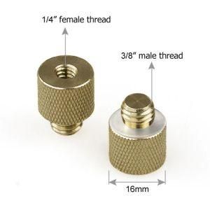 Camera Supports Thread Adapter with Female 3/8&quot; to Male 1/4&quot; Thread