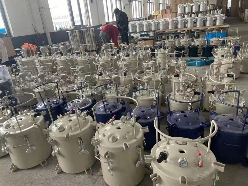 Spray Paint Air Pressure Pot Resin Casting Pressure Tank Without Mixing Agitated