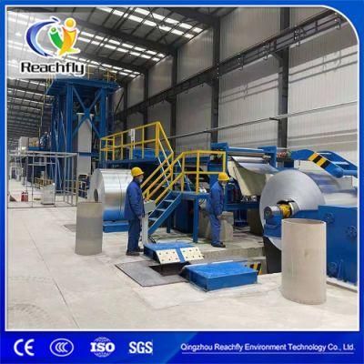 Metal Colour Coated Equipment Steel Strip Color Coating Line