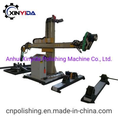 Special Designed 2-in-1 Automatic Polishing Machine for Tank and Tank Dish Surface Treatment
