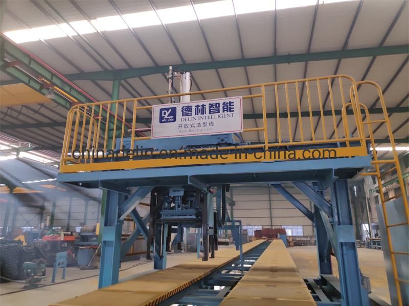 Automatic Cast Open Molding Line for Casting Iron Metal Parts and Water Pumps