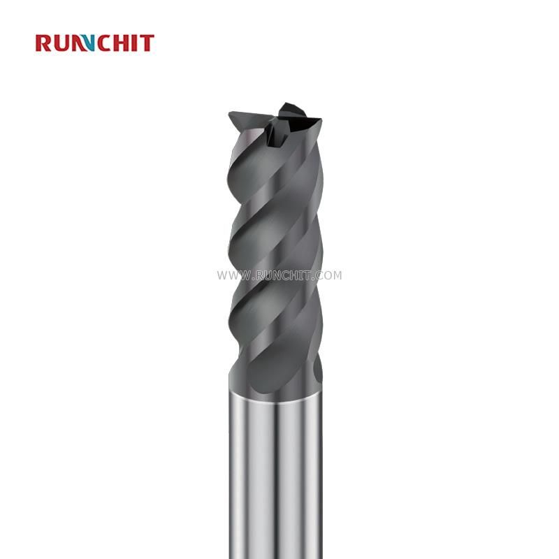 HRC55 4flutes Cutting Tool End Mill Solid Carbide Tools De0254