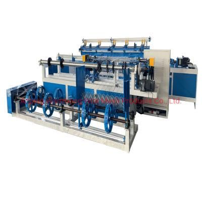 Single Wire High Quality Automatic Chain Link Fence Mesh Machine
