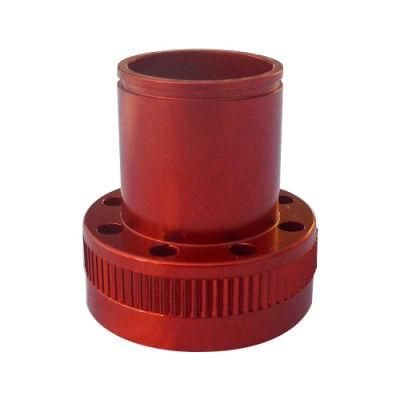 Red Anodized Turning Parts