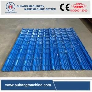Color Steel Step Tile Roll Forming Machine