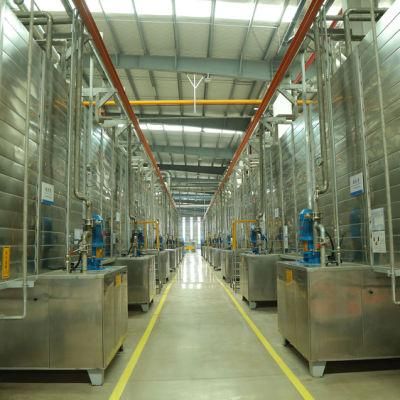 Compact Powder Coating Line with Pretreatment Cleaning for Metal Workpiece
