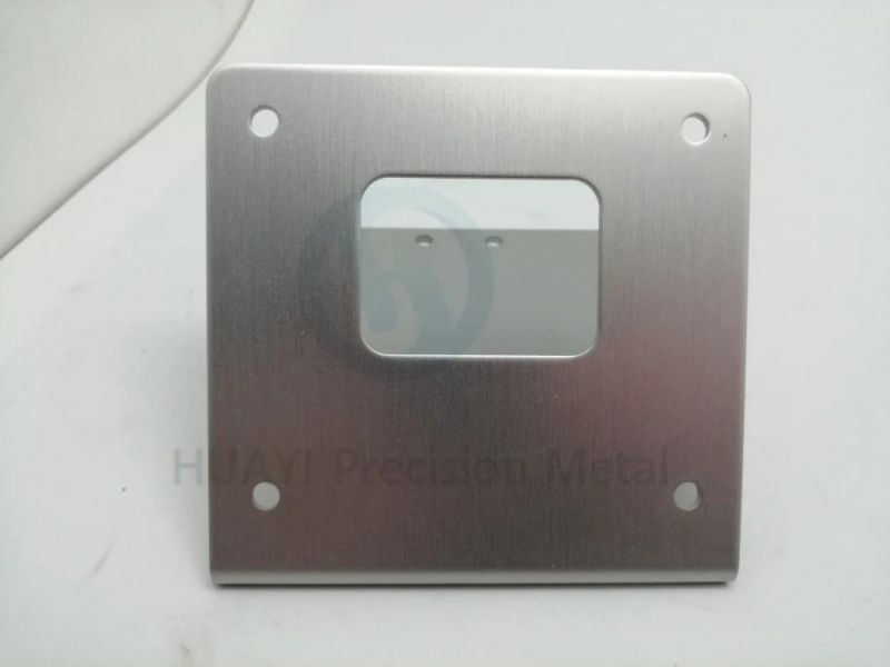 OEM CNC Mechanical Components Square Aluminum Plate Custom Engineering CNC Parts