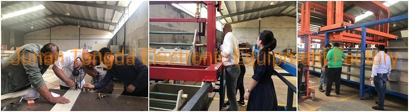 Automatic Zinc Nickel Plating Line Aluminum Anodizing Plant Dyeing Machine