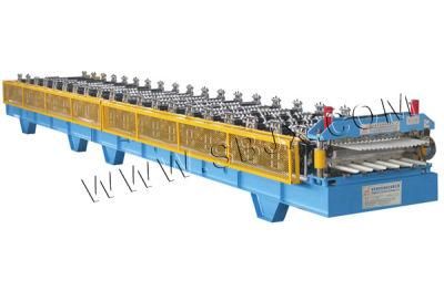 Panel and Corrugated Double Layer Roll Forming Machine