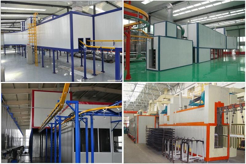 Indirect Gas Fired Powder Coating Curing Furnace