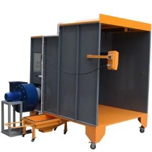 Commercial Spray Booth for Aluminum Metal Powder Coating