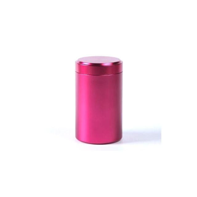 CNC Machined Aluminum Canister and Lid Aluminum Case for Coffee and Tea