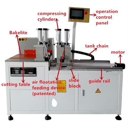 China High Precision CNC Industry Aluminum Cutting Machine for Sawing Aluminium Bar Tube Pipe