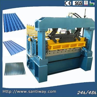 Corrugated Roofing Board Cold Roll Forming Machine