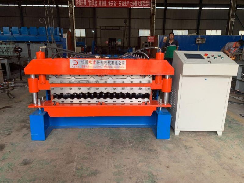 Double Layer Metal Roof Cold Roll Forming Machine/Galvanized Sheet Metal Machine