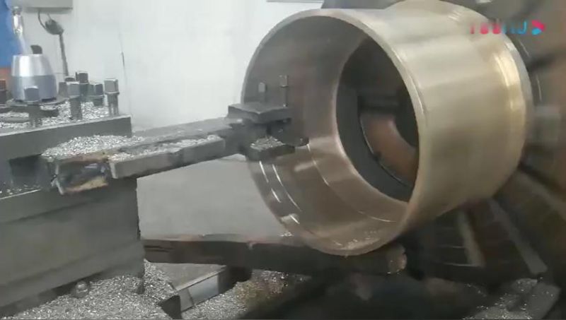 Steel Metal Flange Hardened Material Bearing Bushes