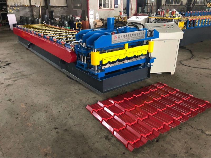 Glazed Tile Color Roof Roll Forming Machine