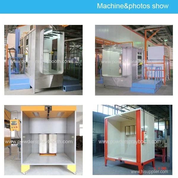 High Quality Manual Batch Spray Booth with 4 Filters