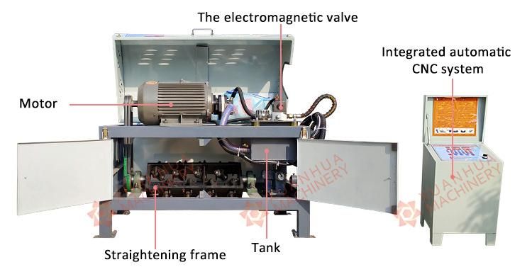 High Quality Steel Bar Rebar Cut off Straightening Straight Machine