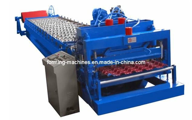 Color Step Tile Roll Forming Machine Roof Panel Machine