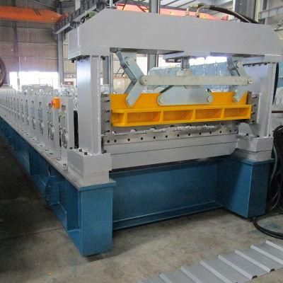 2021 Year Hot Sale Color Steel Sheet Trapezoidal Roofing Sheet Metal Wall Panel Roll Form Machine