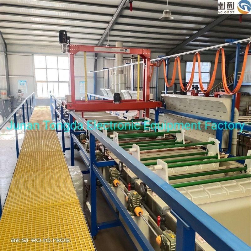 Tongda11 Manually Plating Line Electroplating Machine for Chrome, Zinc Electroplating Equipment