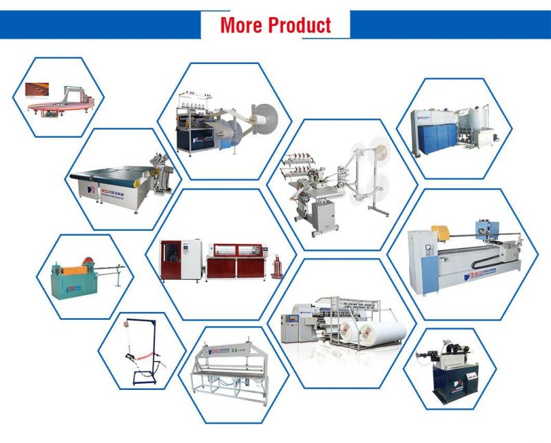 New Fully Automatic PLC Touch Screen Programme Mattress Spring Coiling Knotting Heat-Treating Machine with CE/SGS