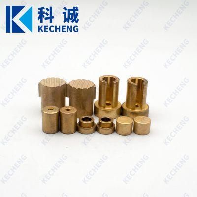 Customized Phosphor Copper Brass Flange Bushing for Tugboat Powder Metallurgy