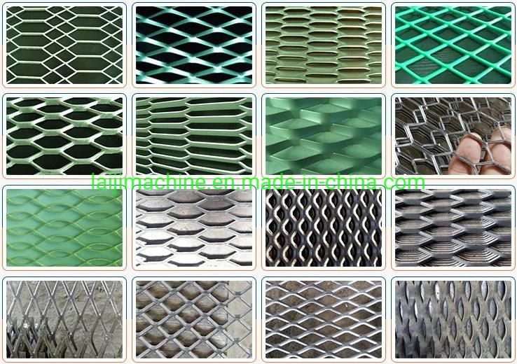 Expanded Metal Diamond Mesh for Punching Machine