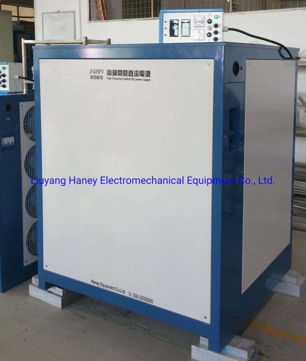 Haney Electrocoagulation Wastewater Treatment Machinery 10000AMP Polarity Reverse