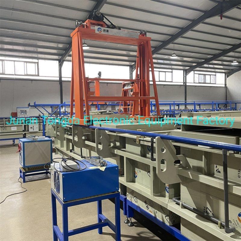 Tongda11 Manually Plating Line Electroplating Machine for Chrome, Zinc Electroplating Equipment