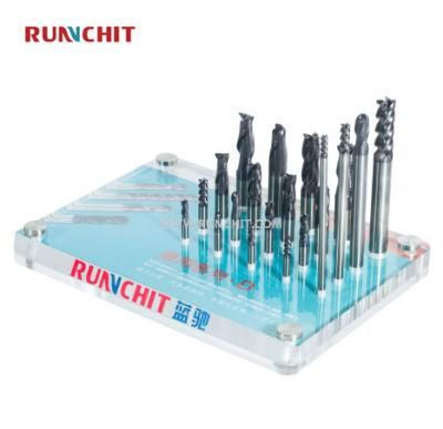 HRC55 4flutes Cutting Tool End Mill Solid Carbide Tools De0254