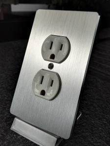 High-End Beautiful Aluminum Switch Face Plate