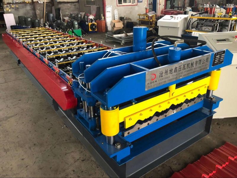 Glazed Tile Color Roof Roll Forming Machine