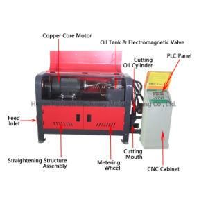 Steel Bar Straightener Cutter Steel Wire Rebar Straightening Cutting Machine