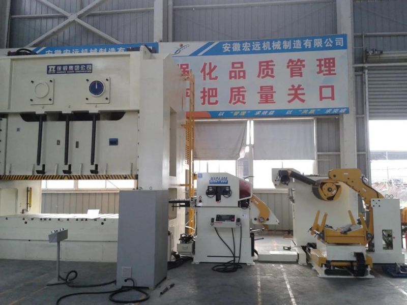 Ruihui Coil Line Systems 3 in 1 Decoiler Straightener Feeder (MAC4-800)