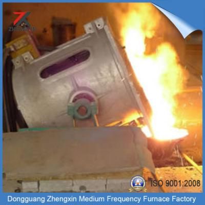 1 Ton Capacity Per Hour Aluminum Shell Induction Melting Furnace for Iron (GW-1T)