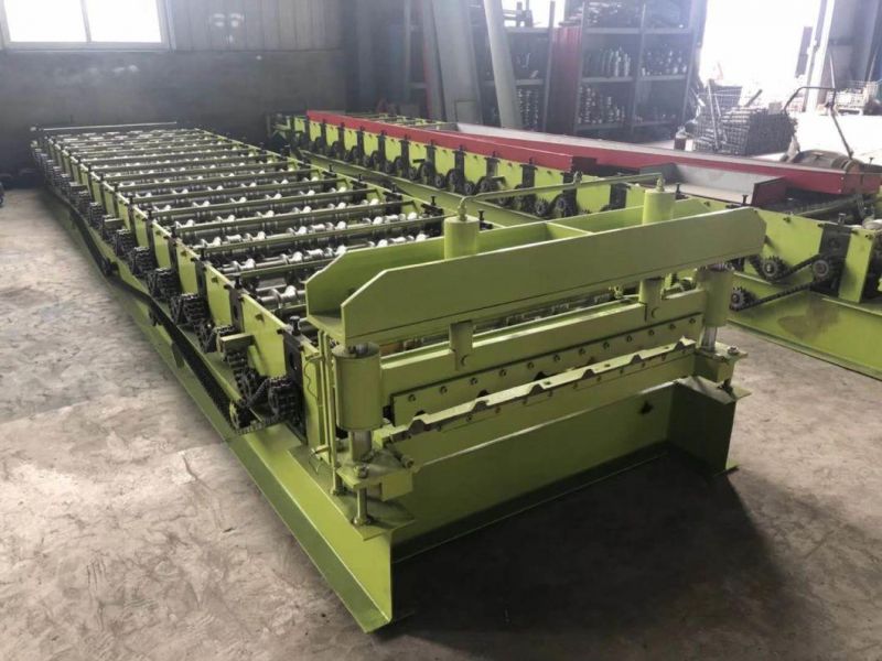 Dx-C21 Color Roof Sheet Roll Forming Machine