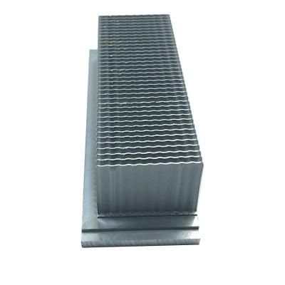 High Power Dense Fin Aluminum Heat Sink for Apf and Svg and Radio Communications and Power and Inverter and Electronics and Welding Equipment