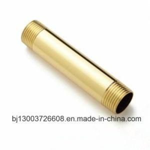 OEM CNC Brass Threaded Pipe Rod Machining Parts