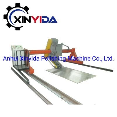 Customerized Metal Flat Sheet Polishing Machine with Double Grinding Heads