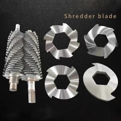 Customized SKD11 Material Plastic Rubber Machinery Part Shredder Box Blade