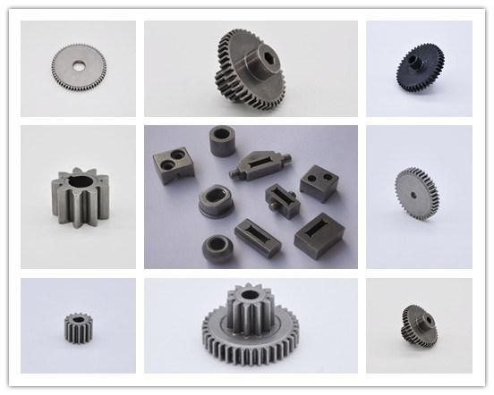 Customized Sintered Powder Tooth Metal Pinion Spur Components Powdered Iron Pm Gear Metal Metallurgy Parts