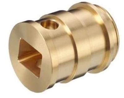 Precision Turned Parts, CNC Turning-Milling Parts, Made of Brass