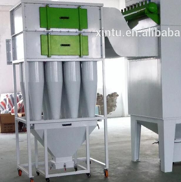 Automatic Electrostatic Powder Coating Line for Metal with Powder Coating Oven and PP Spray Booth