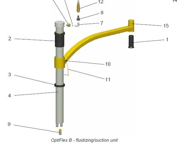 Fluidizing Pad for Optiflex B Manual Coating Equipment