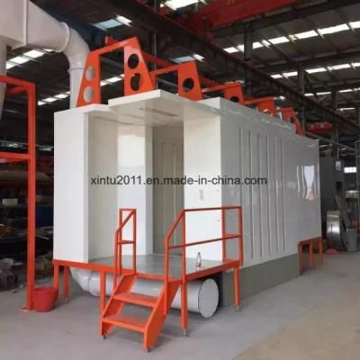 PVC/ Metal/Iron Automatic Powder Coating Line Spray Booth for Aluminium Profiles