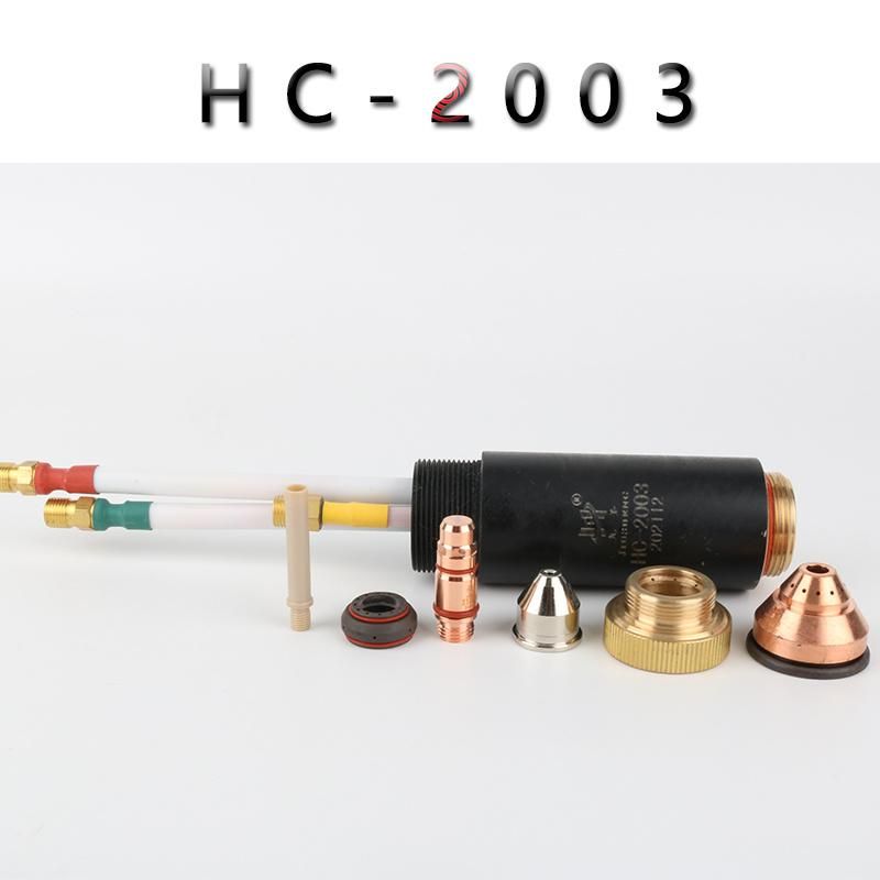 Jiusheng Hc-2003 Cutting Gun Electrode Nozzle Protection Cap Copper Jacket CNC Plasma Cutting Machine Cutting Gun Accessories